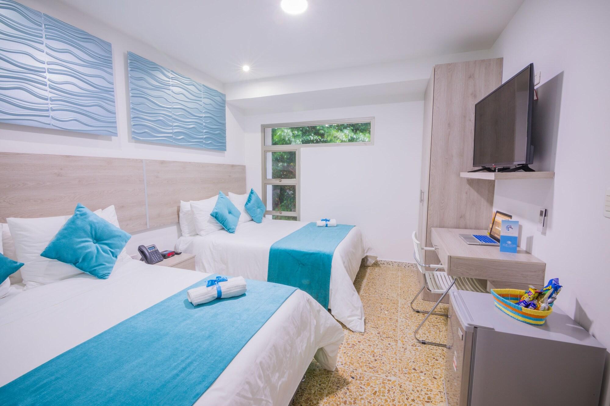 Velik Ocean Hotel Aeropuerto Cartagena ภายนอก รูปภาพ